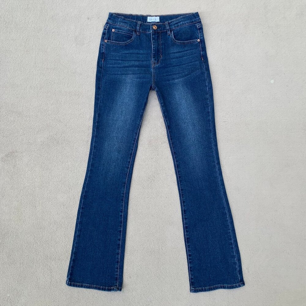 Nicole Miller New York Bootcut Mid Rise Jeans